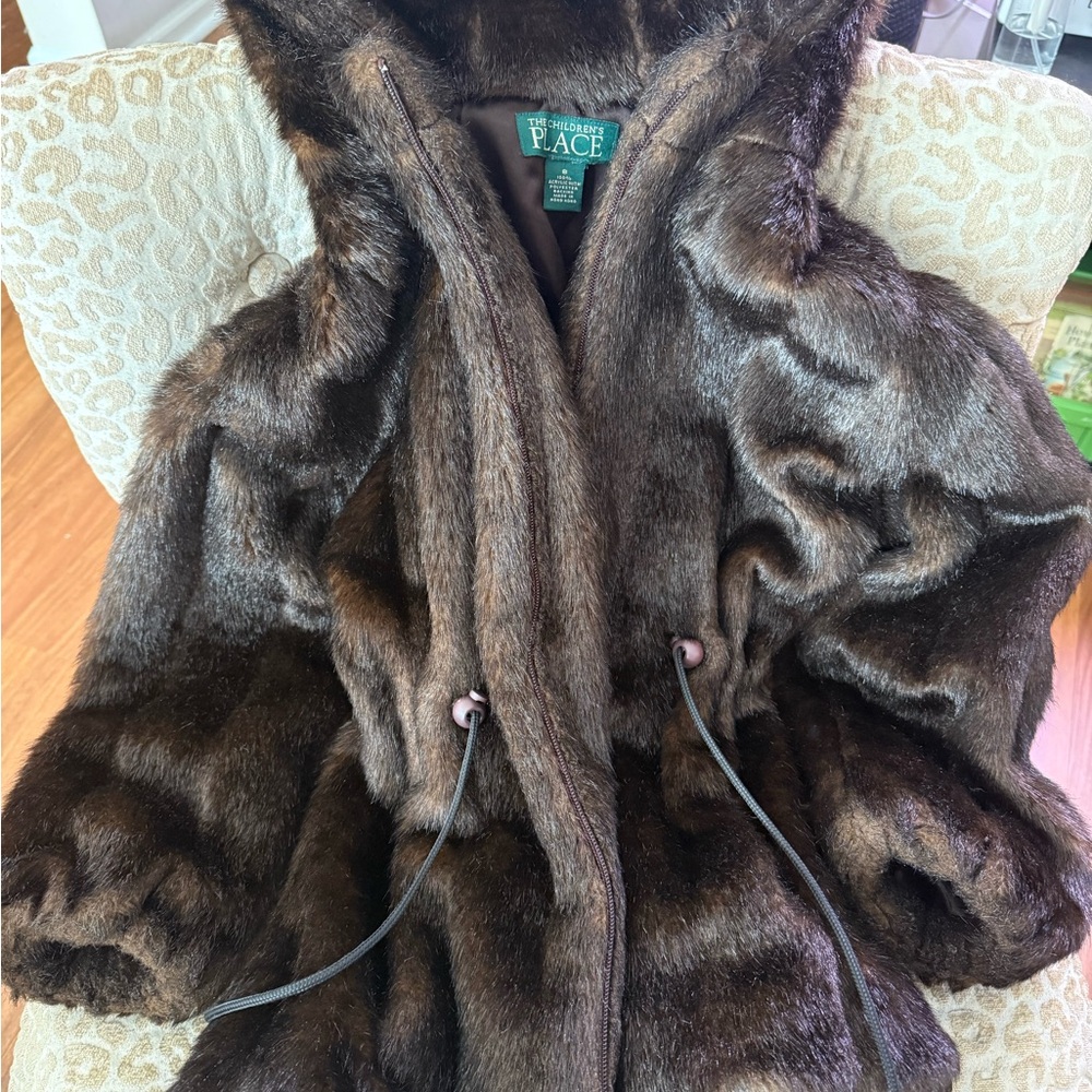 The Children's Place Faux Fur Coat